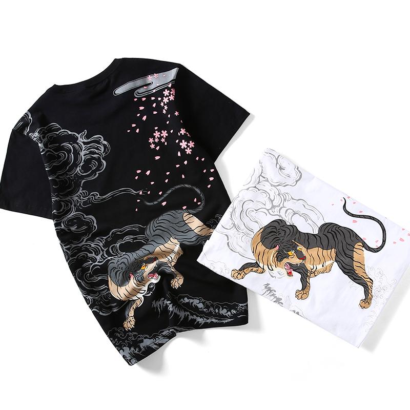 Fearless Tiger Painted T-shirt