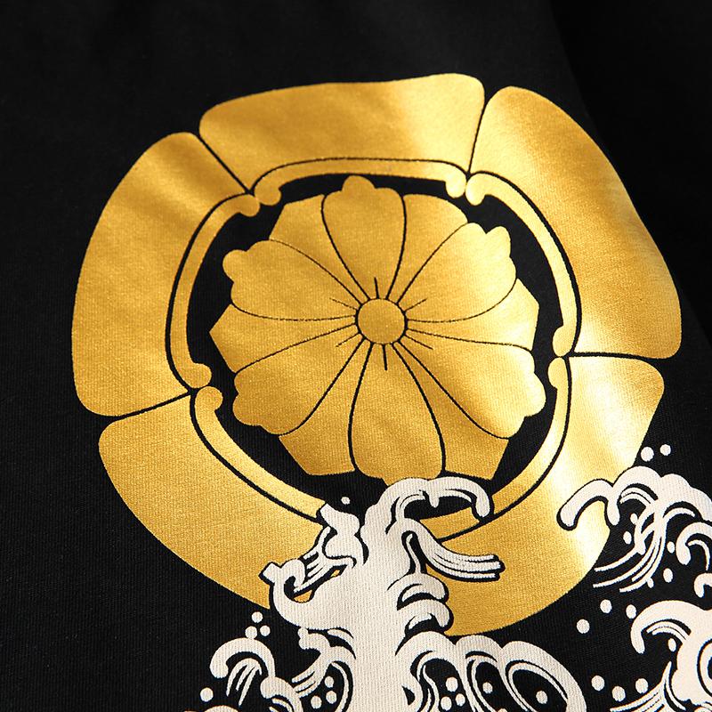 The Golden Koi Painted T-shirt