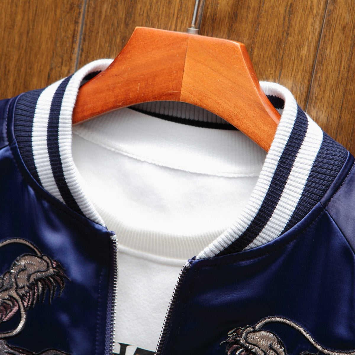 Double Dragon & Phoenix Sukajan Souvenir Jacket