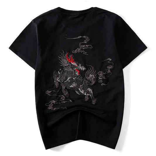 The Kirin Embroidered Sukajan T-shirt
